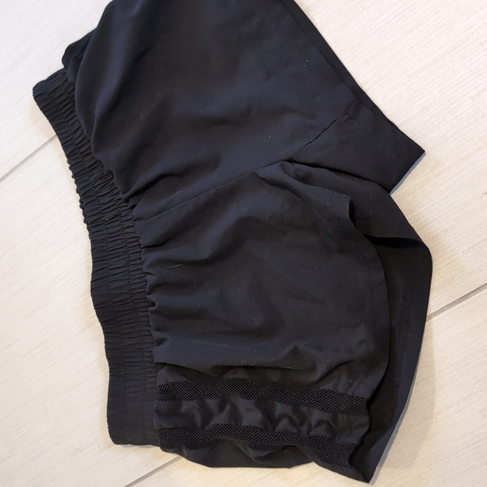 Short athletic shorts